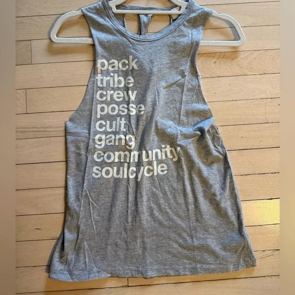 Soulcycle twist back tank with pack - Picture 1 of 5